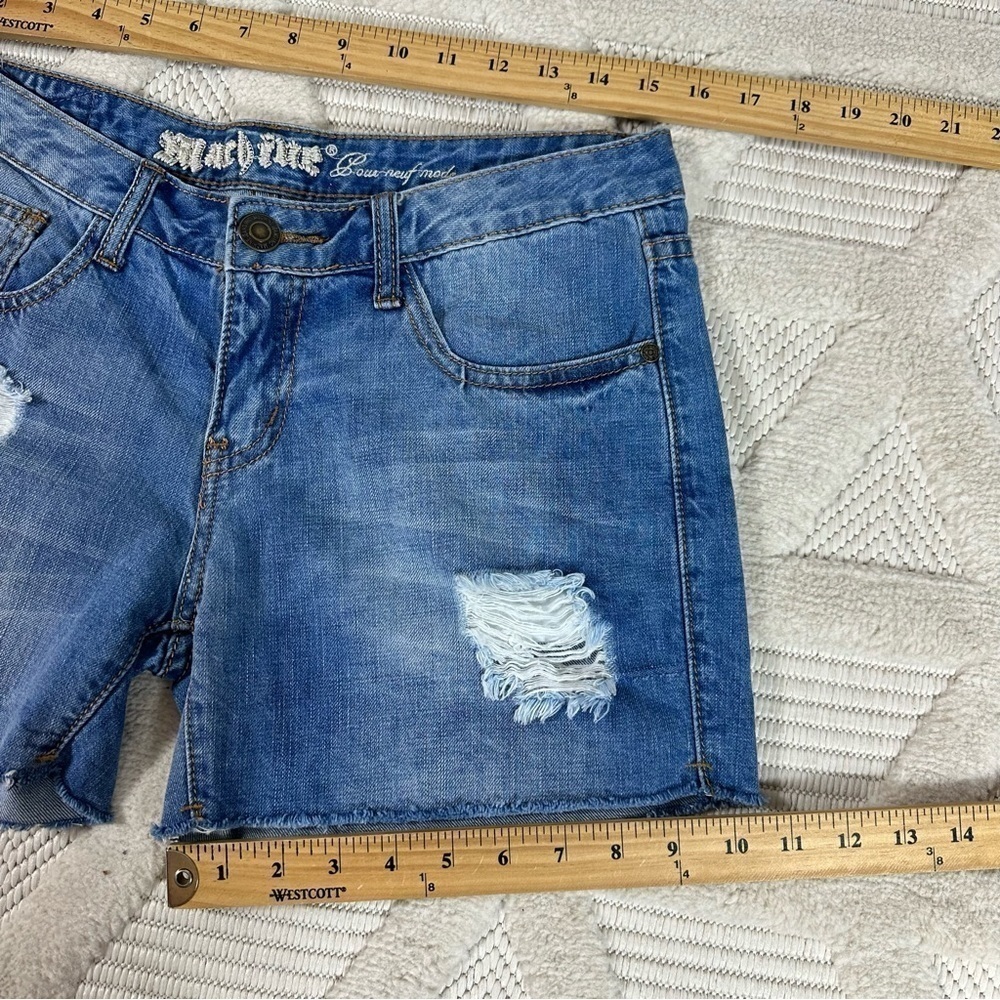 Machine Shorts Sz 29 Denim Nouvelle Mode - Picture 7 of 12